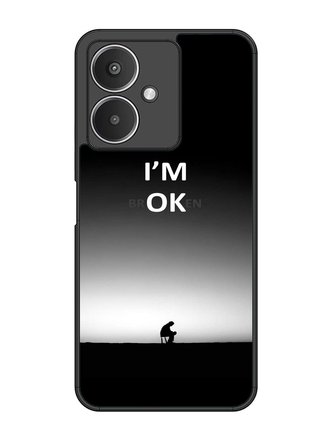 XIAOMI Redmi 13C 5G I'm Broken A man on Chair Alone