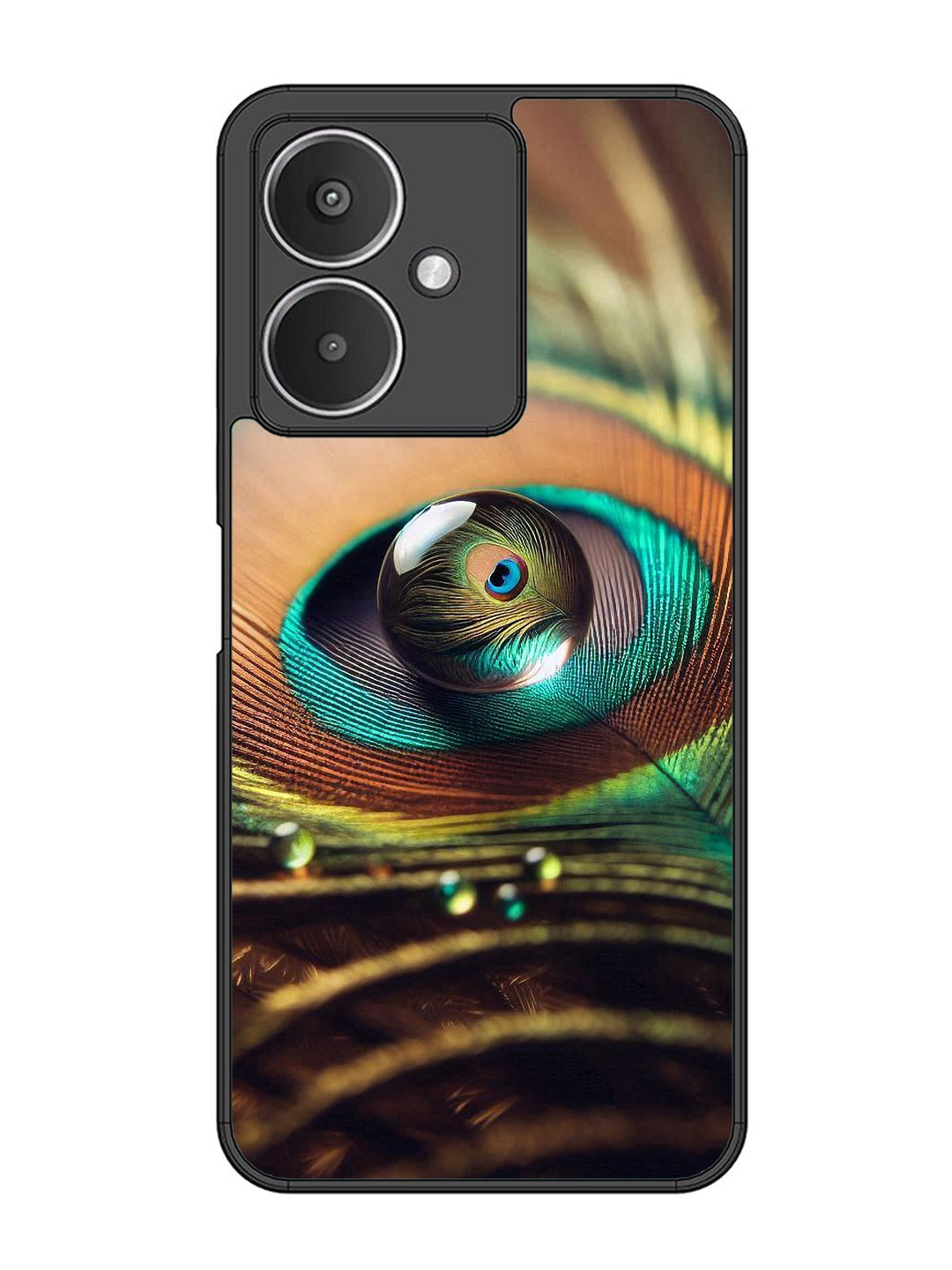 XIAOMI Redmi 13C 5G Water Drop On Peacock Feather