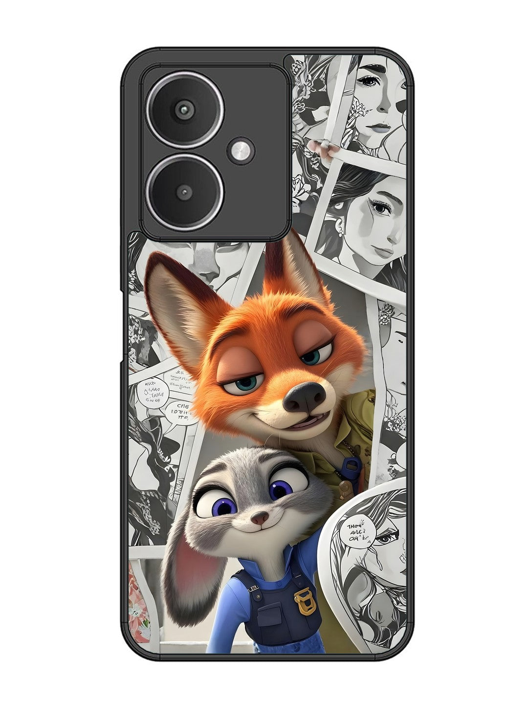 XIAOMI Redmi 13C 5G Cute Nick wilde and judy hopps