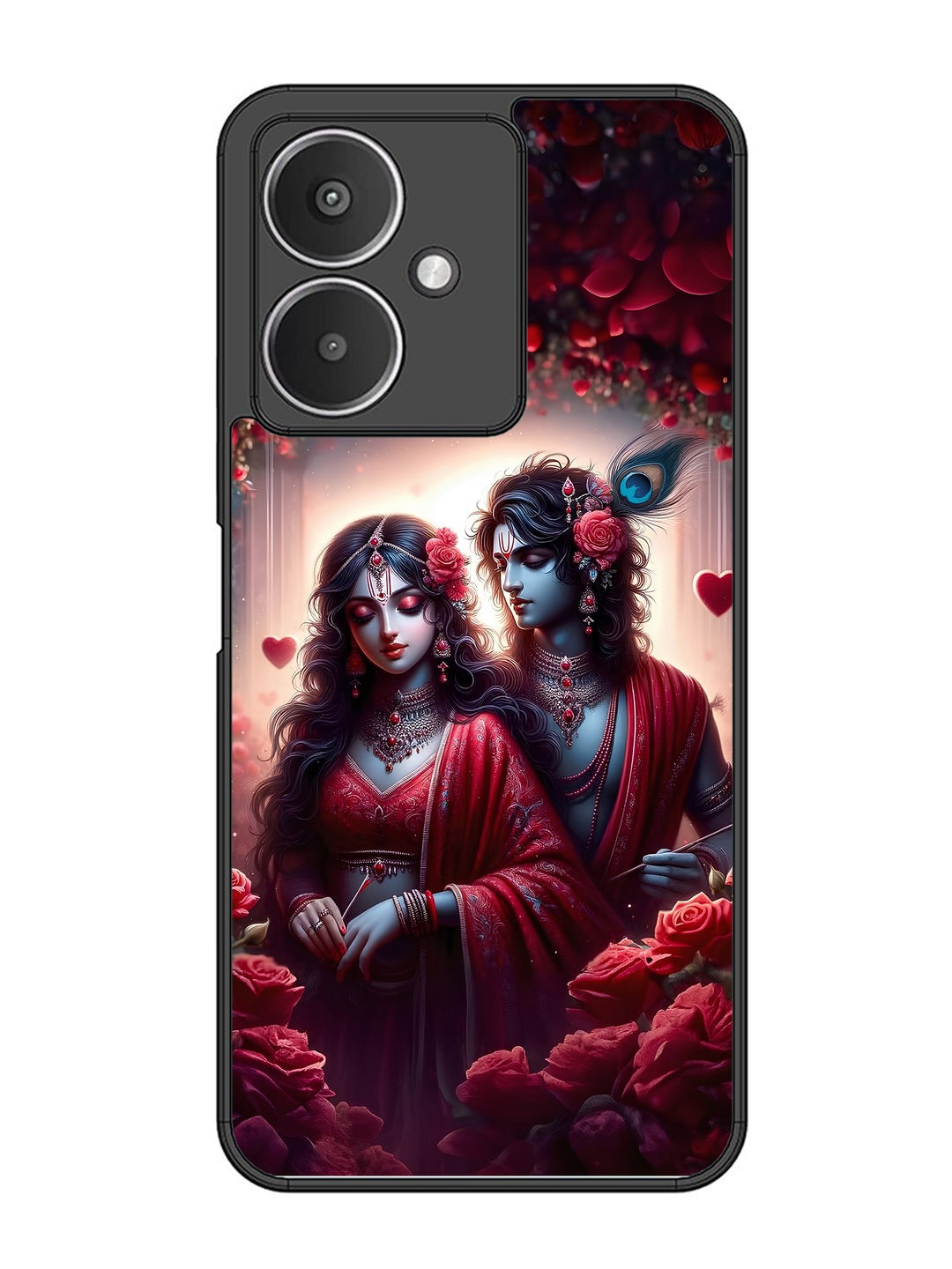 XIAOMI Redmi 13C 5G Couples in Red theme like Radha Krishna