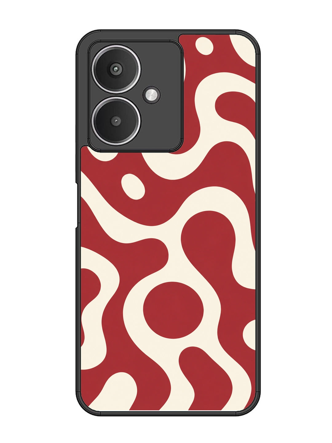 XIAOMI Redmi 13C 5G Fluid wave pattern Red