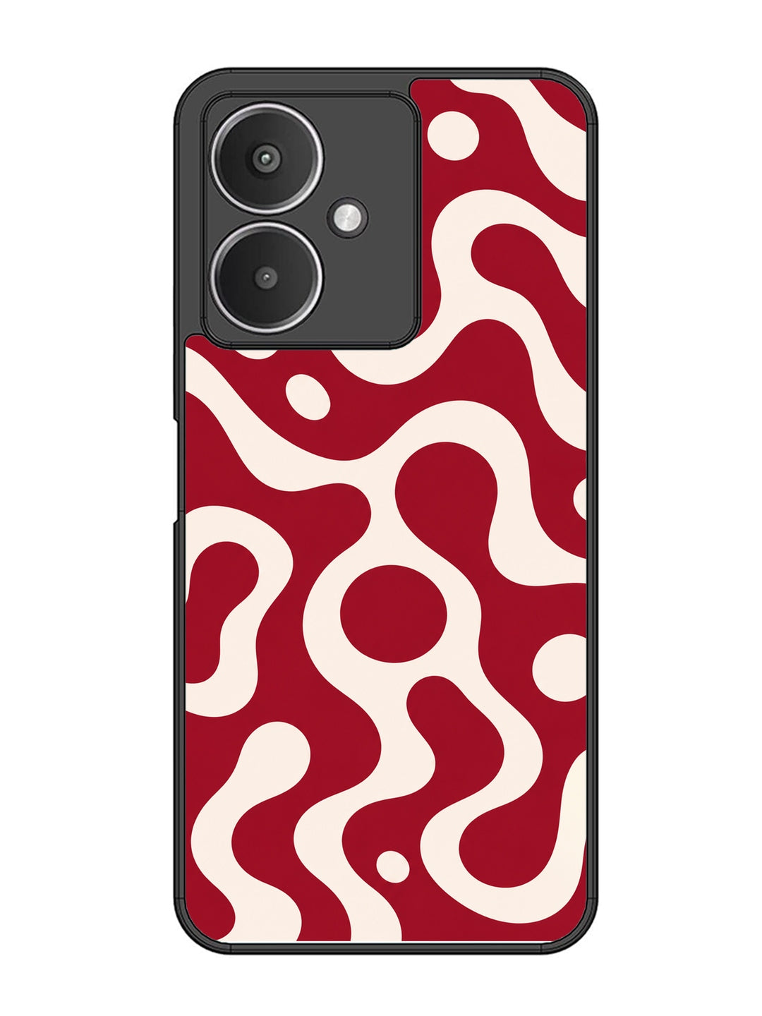 XIAOMI Redmi 13C 5G Fluid wave pattern Wine Red