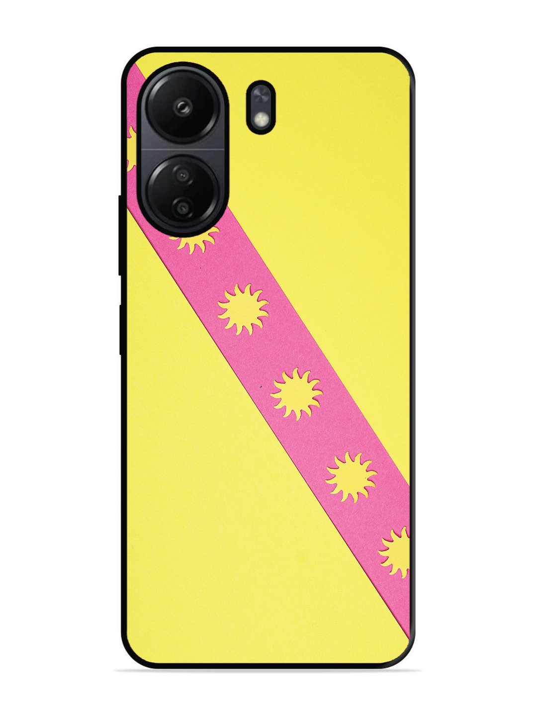 Poco C65 Pick Strip on Yellow Colour