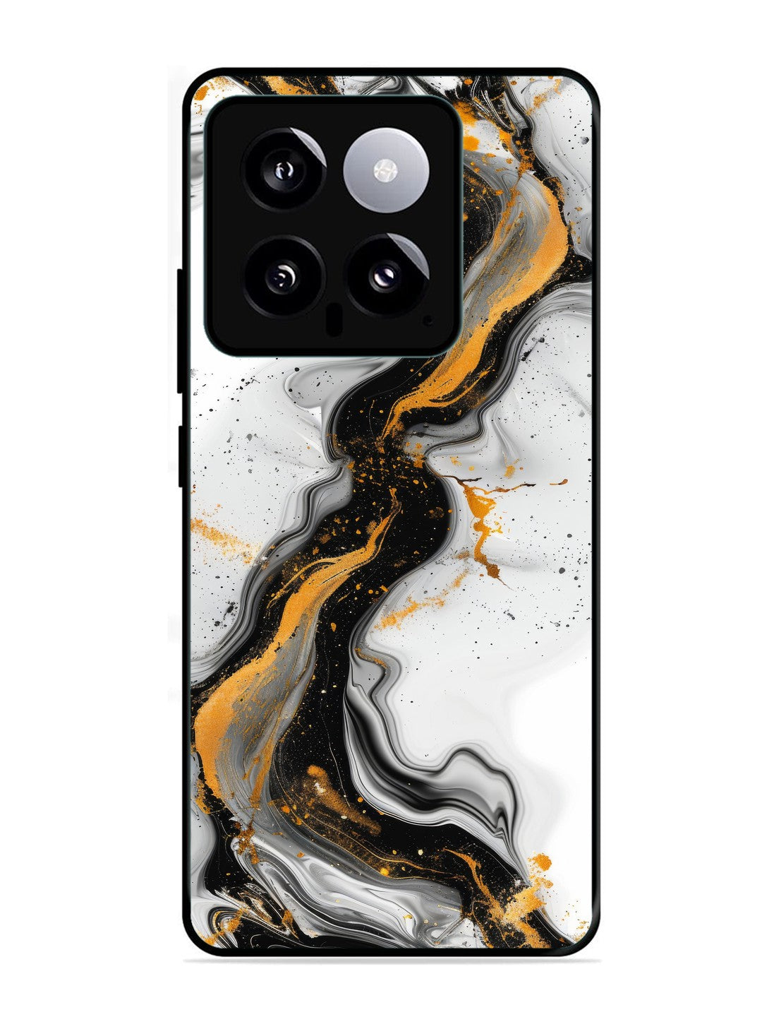 XIAOMI Redmi 14 5G Black And Golden Marble Essence