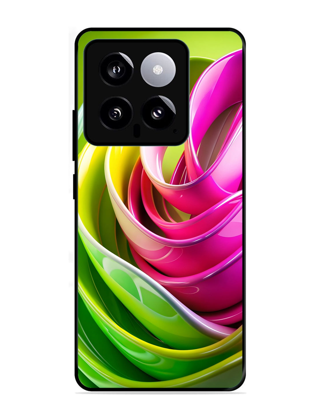 XIAOMI Redmi 14 5G Vibrant Swirl Glossy Ribbon Art