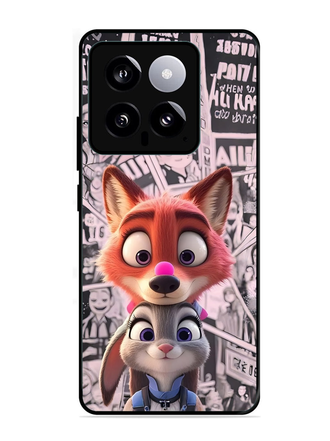 XIAOMI Redmi 14 5G Cute Nick wilde and judy hopps 2
