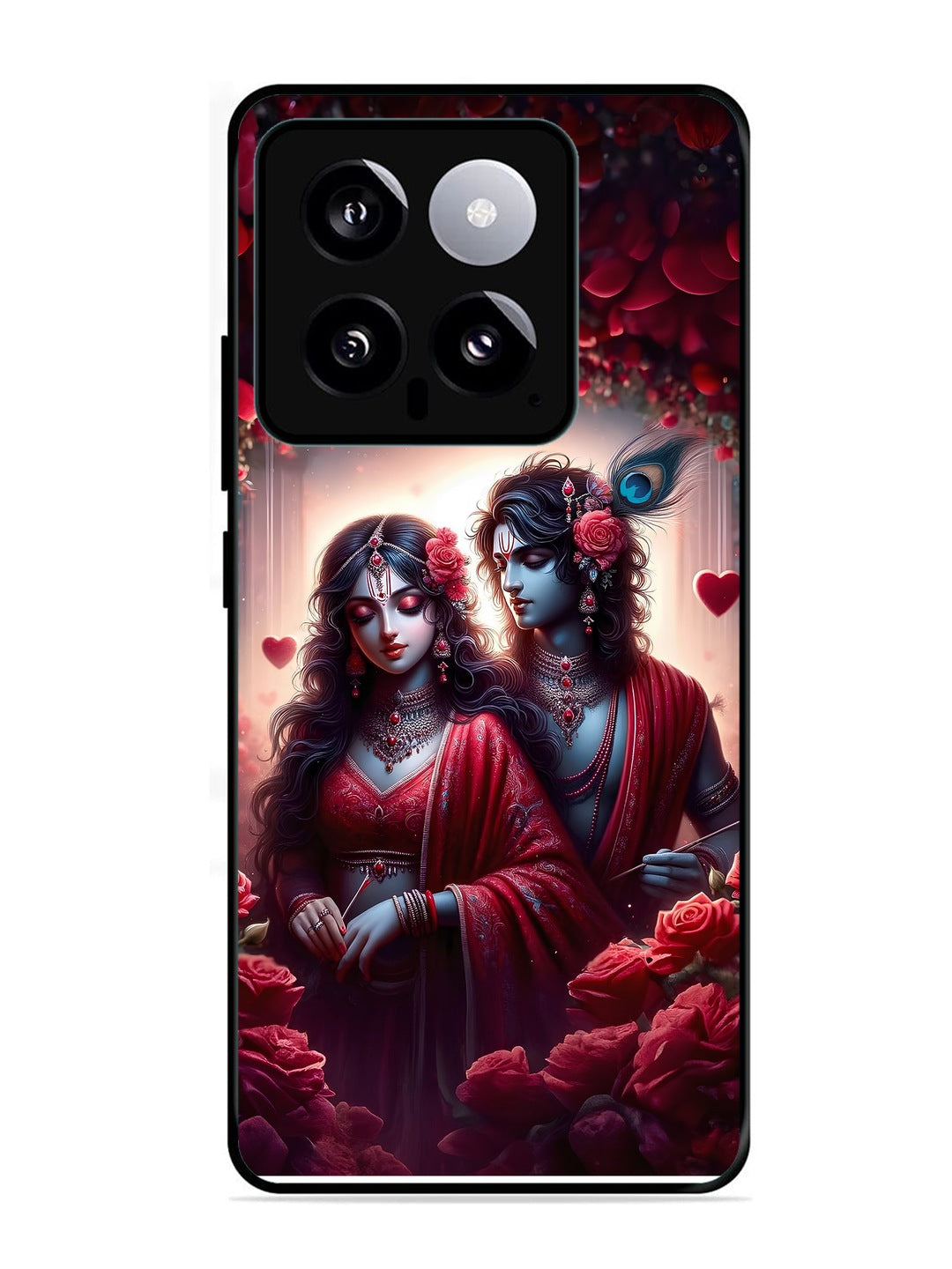 XIAOMI Redmi 14 5G Couples in Red theme like Radha Krishna