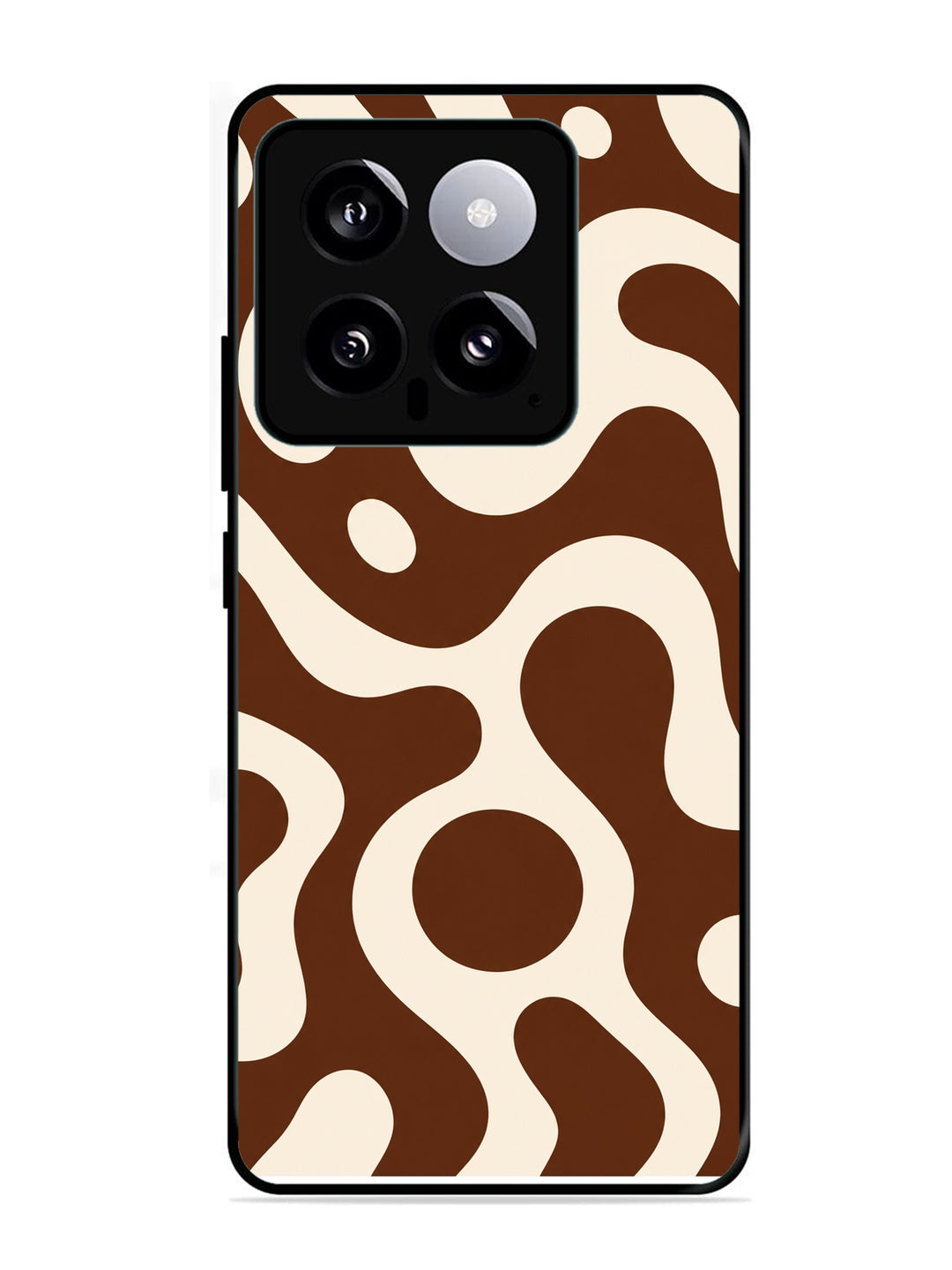 XIAOMI Redmi 14 5G Fluid wave pattern Dark Chocolate