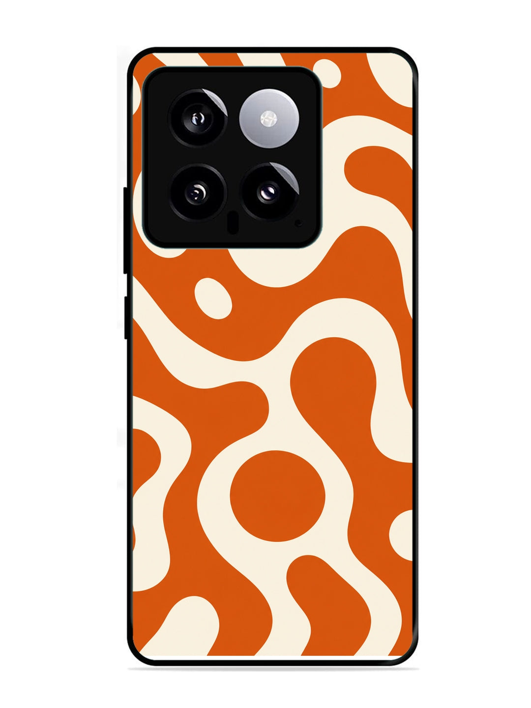 XIAOMI Redmi 14 5G Fluid wave pattern Orange
