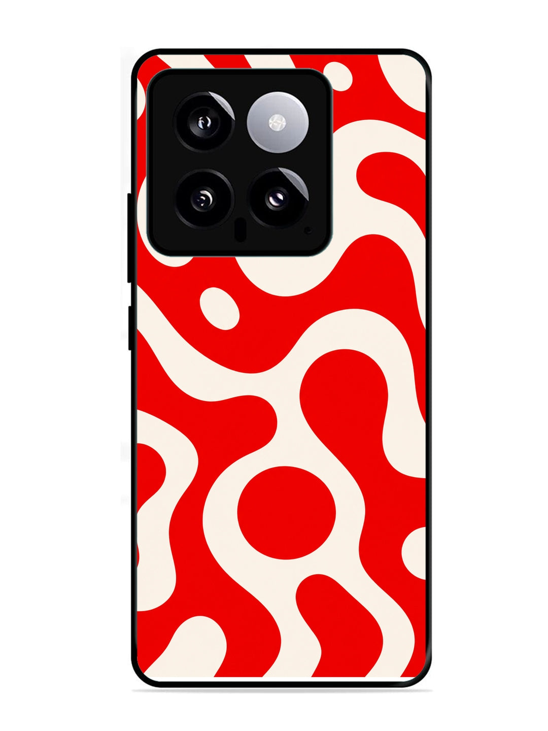 XIAOMI Redmi 14 5G Fluid wave pattern Vivid Red