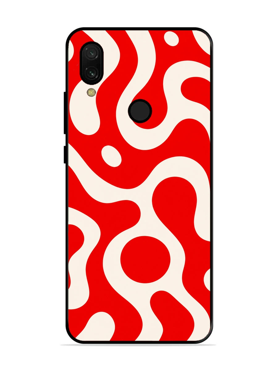 XIAOMI Redmi 7 Fluid wave pattern Vivid Red