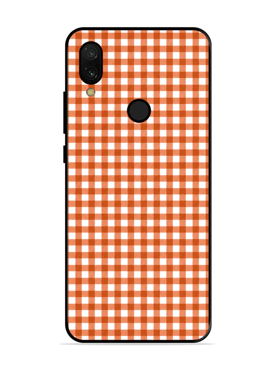 XIAOMI Redmi 7 Gingham Checks Burnt Orange