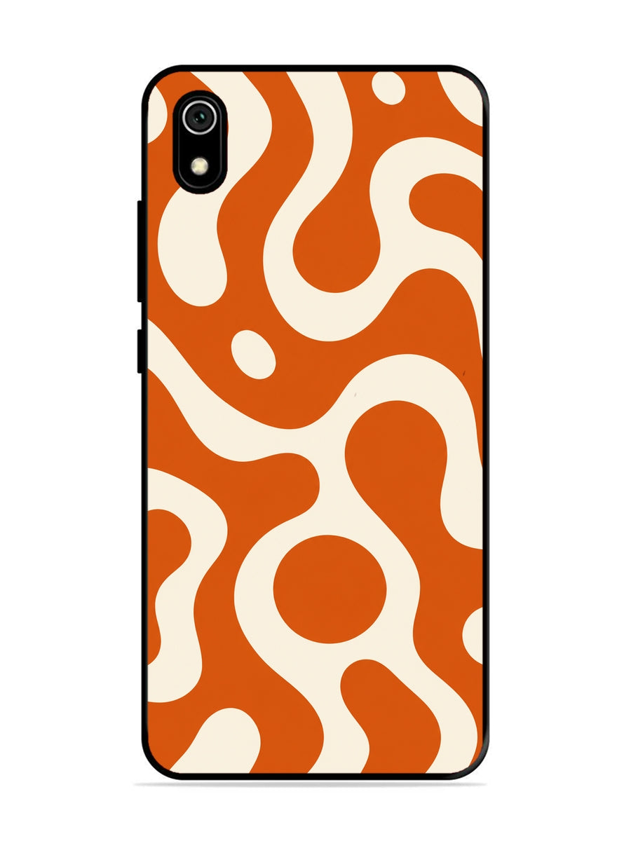 XIAOMI Redmi 7A Fluid wave pattern Orange