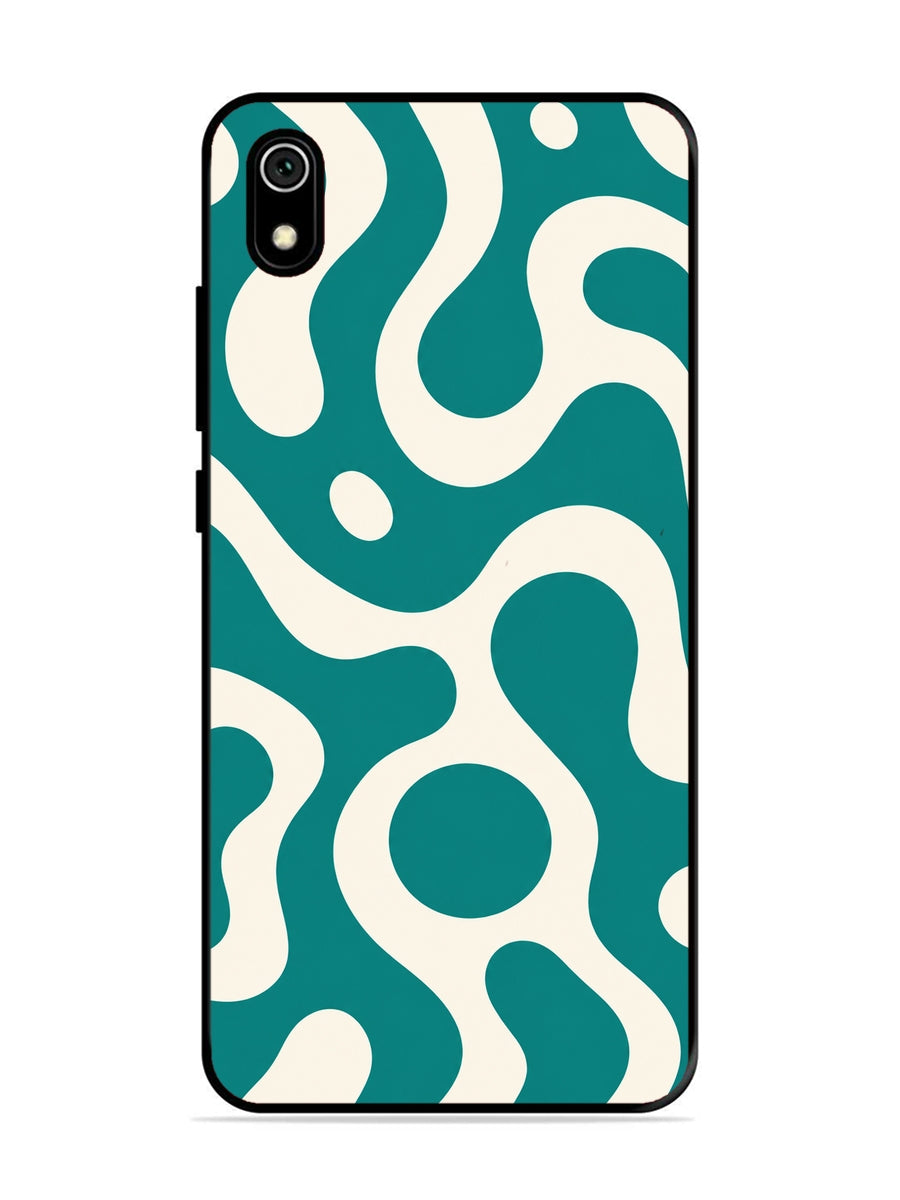 XIAOMI Redmi 7A Fluid wave pattern Teal Green