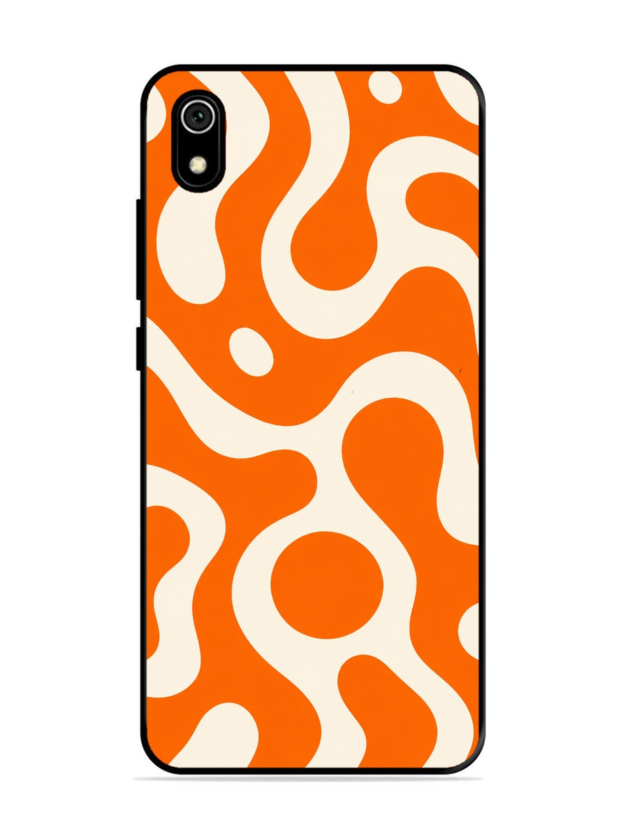 XIAOMI Redmi 7A Fluid wave pattern Vivid Orange