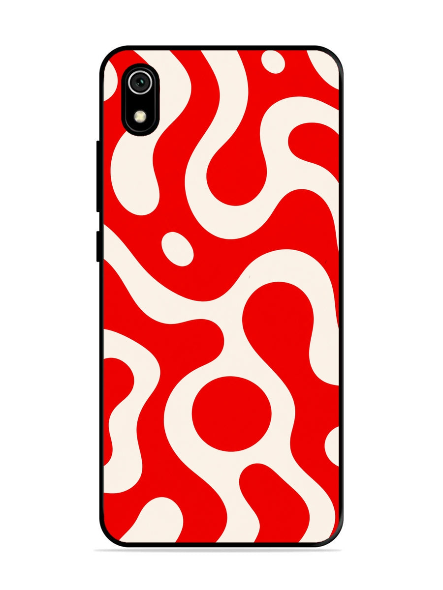 XIAOMI Redmi 7A Fluid wave pattern Vivid Red