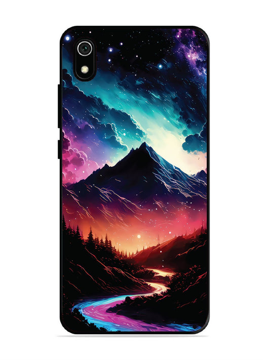 Xiaomi Redmi 7A mountain-valley-Colorful-cloud-at-night