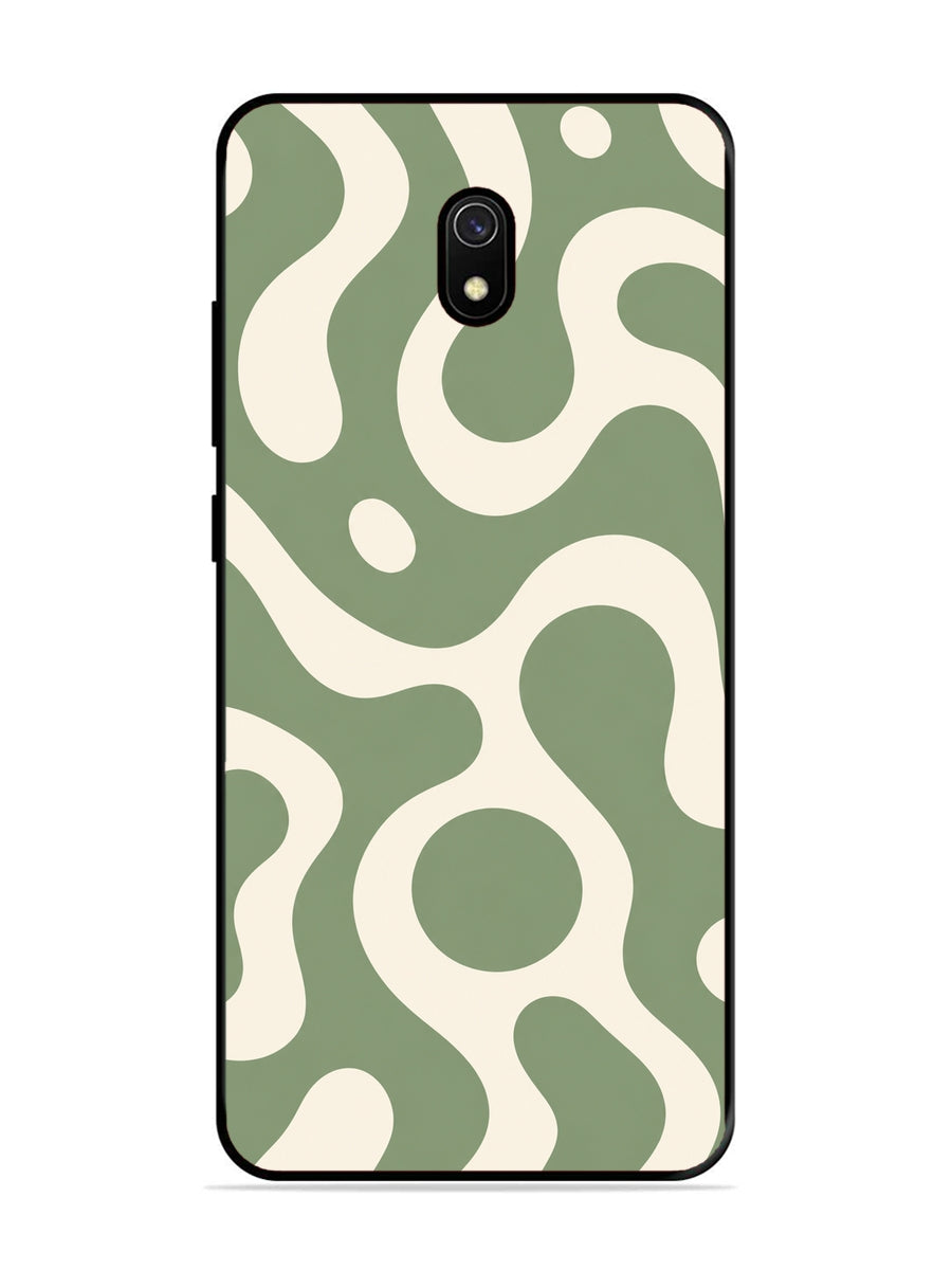 XIAOMI Redmi 8A Fluid wave pattern Dark Sage Green
