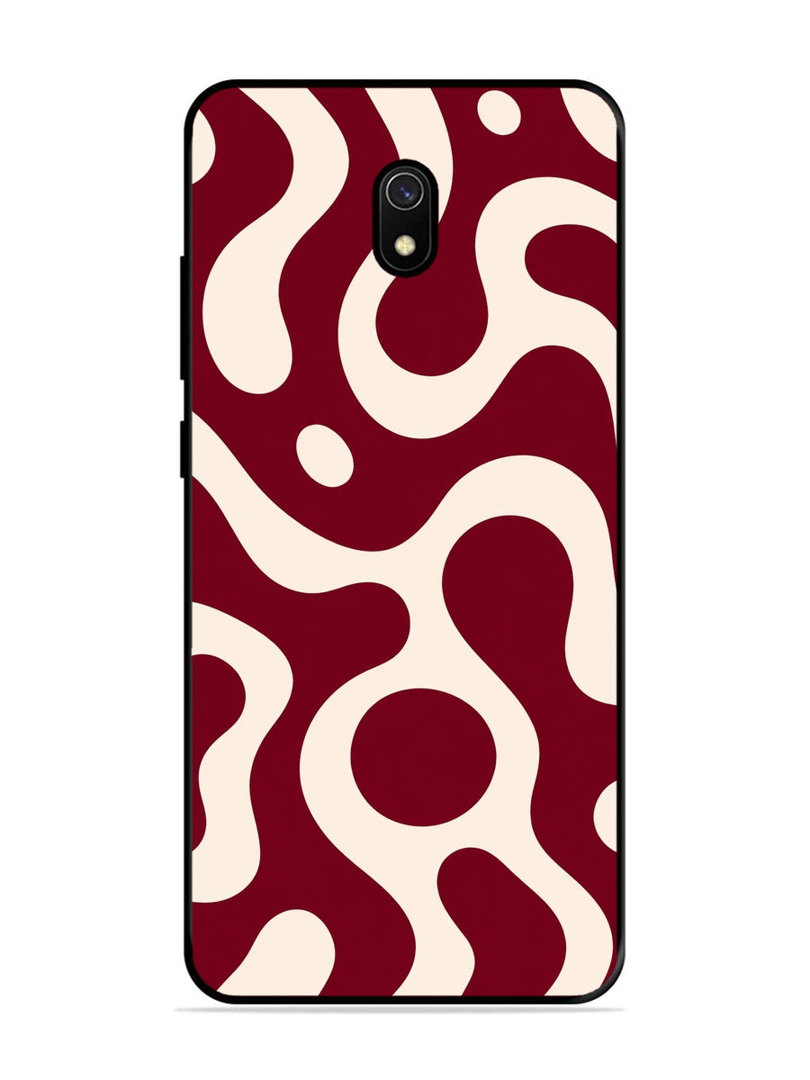 XIAOMI Redmi 8A Fluid wave pattern Deep Maroon