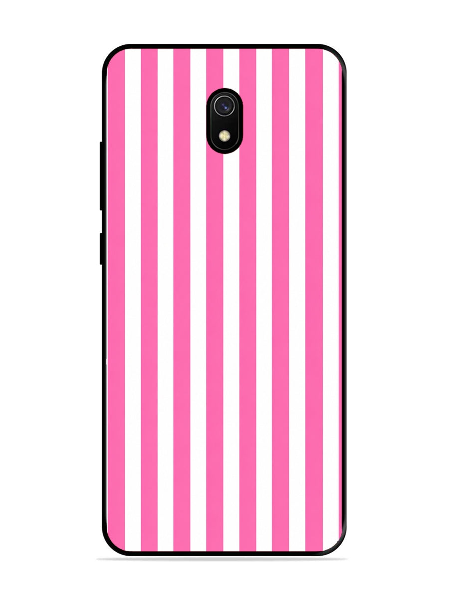 XIAOMI Redmi 8A Vertical Stripes Hot Pink