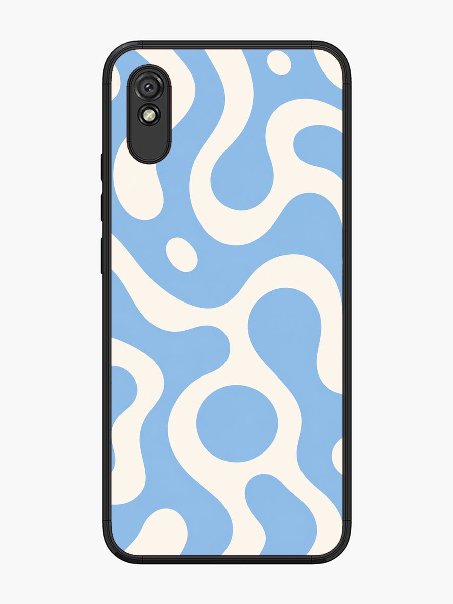 XIAOMI Redmi 9A Fluid wave pattern Sky Blue
