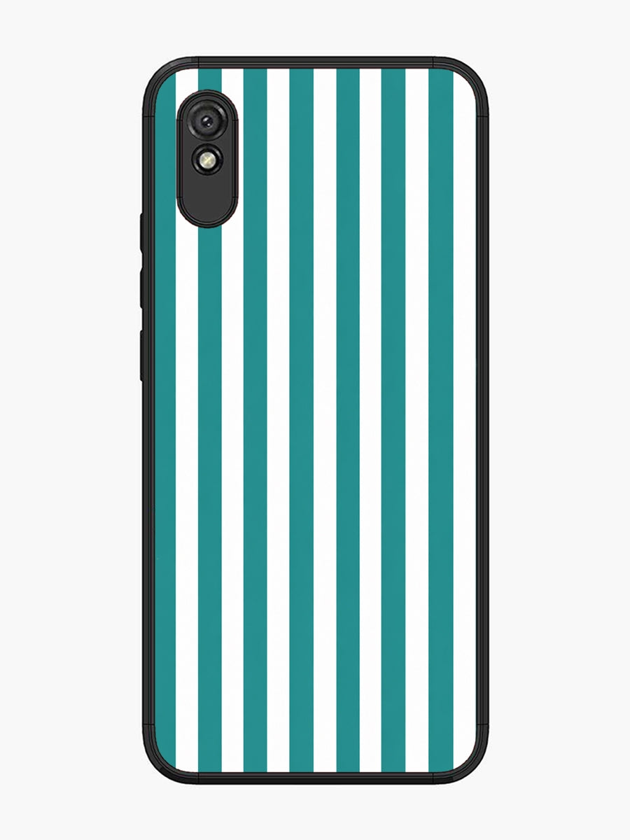 XIAOMI Redmi 9A Vertical Stripes Teal Grean