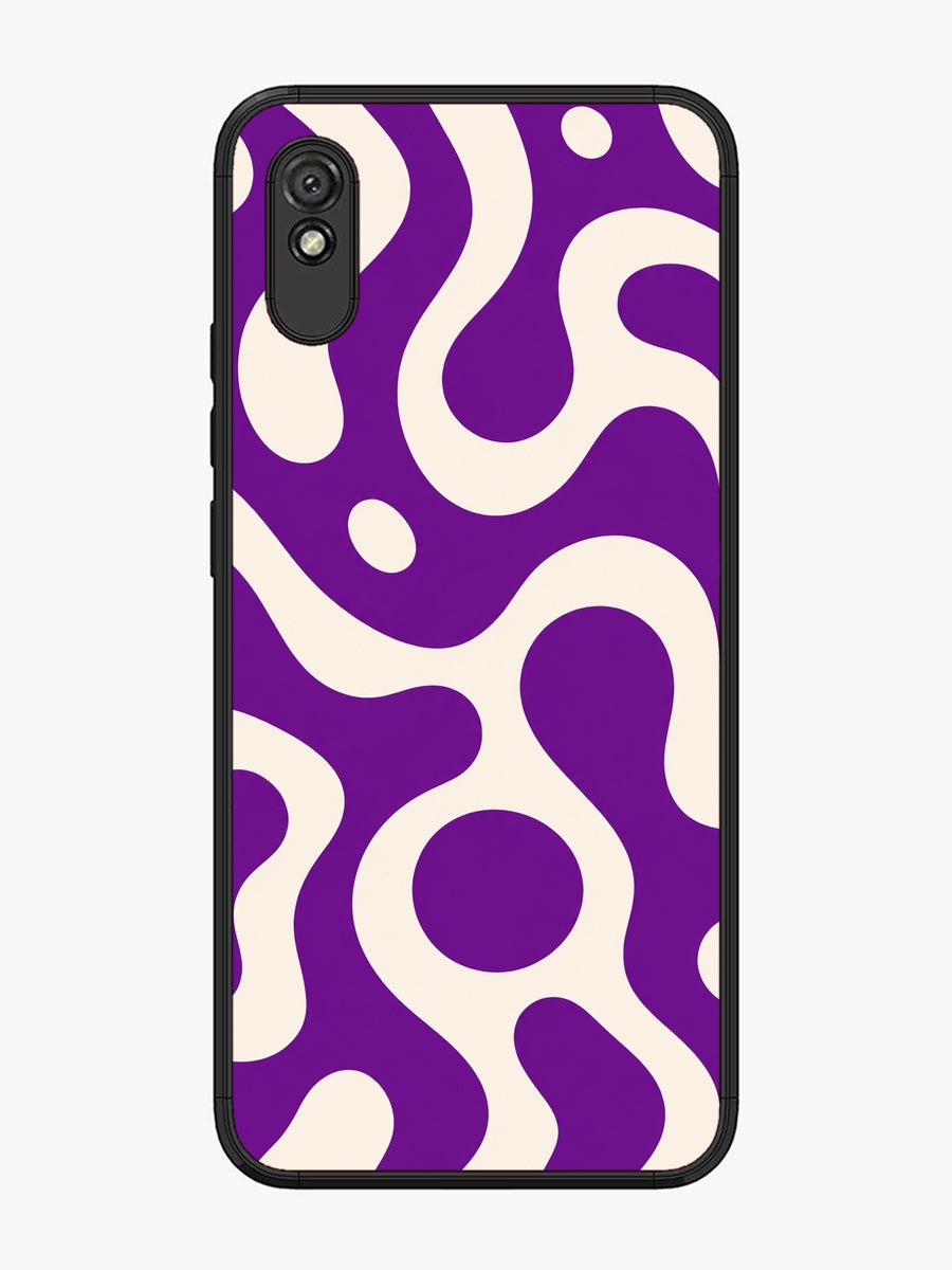 XIAOMI Redmi 9i Fluid wave pattern Purple
