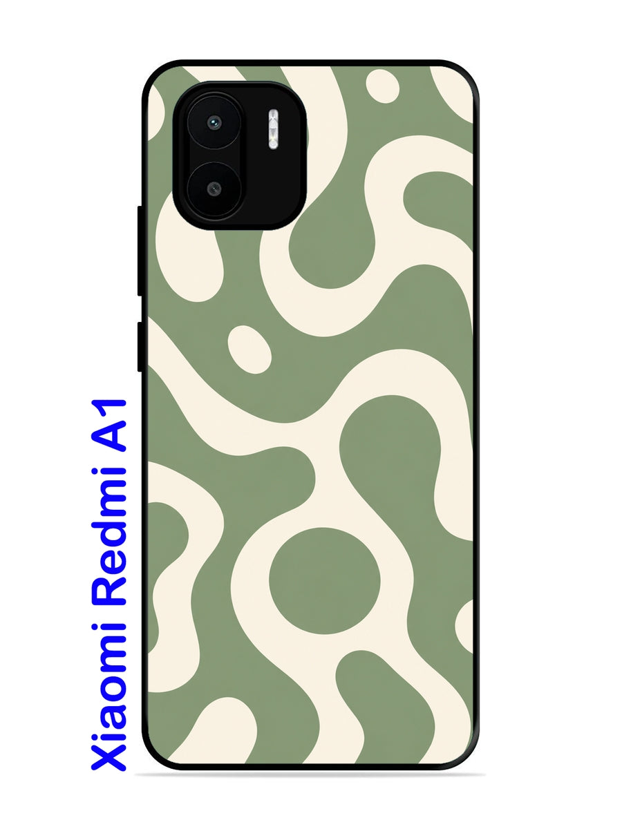 XIAOMI Redmi A1 Fluid wave pattern Dark Sage Green