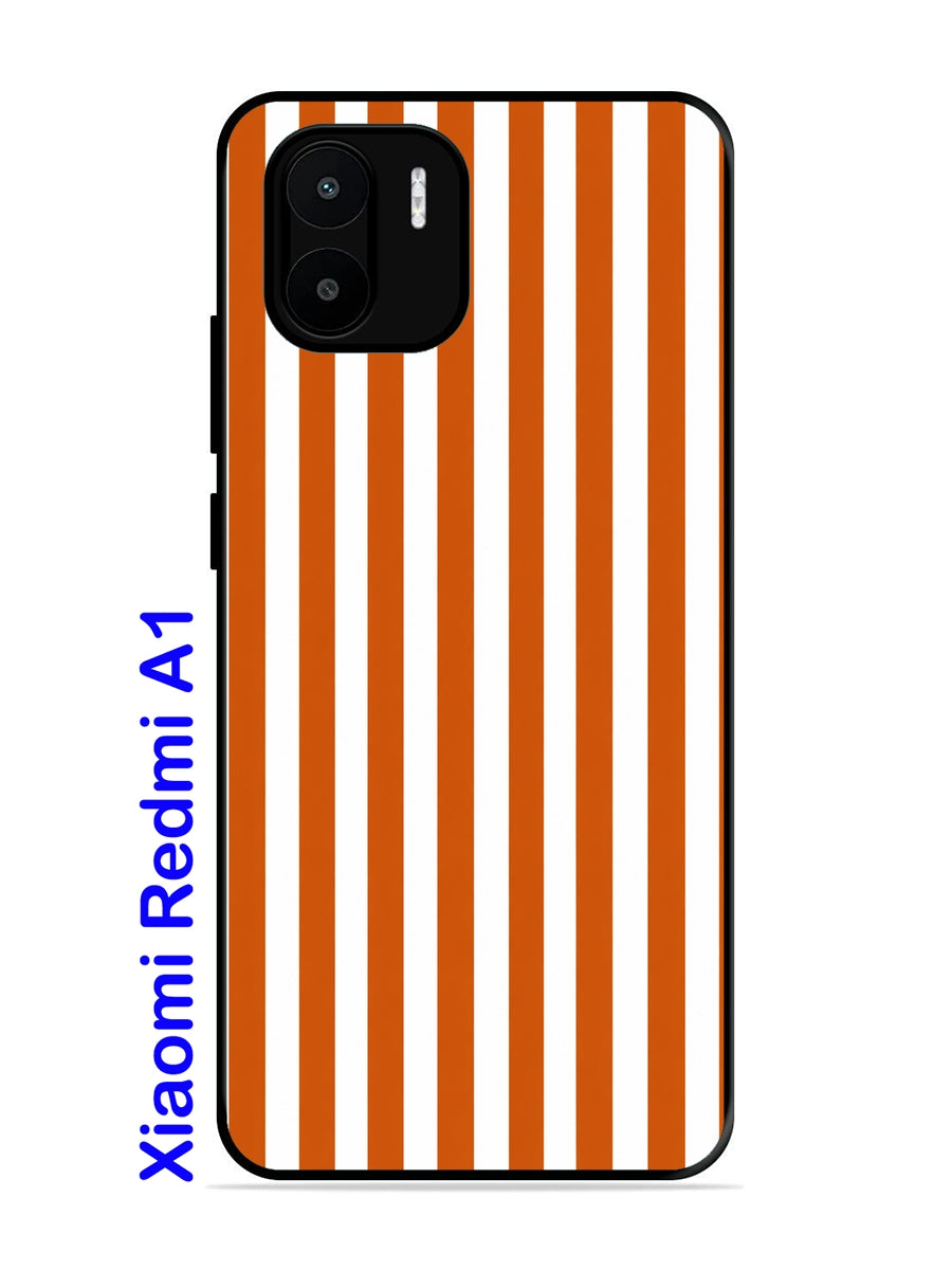 XIAOMI Redmi A1 Vertical Stripes Burnt Orange