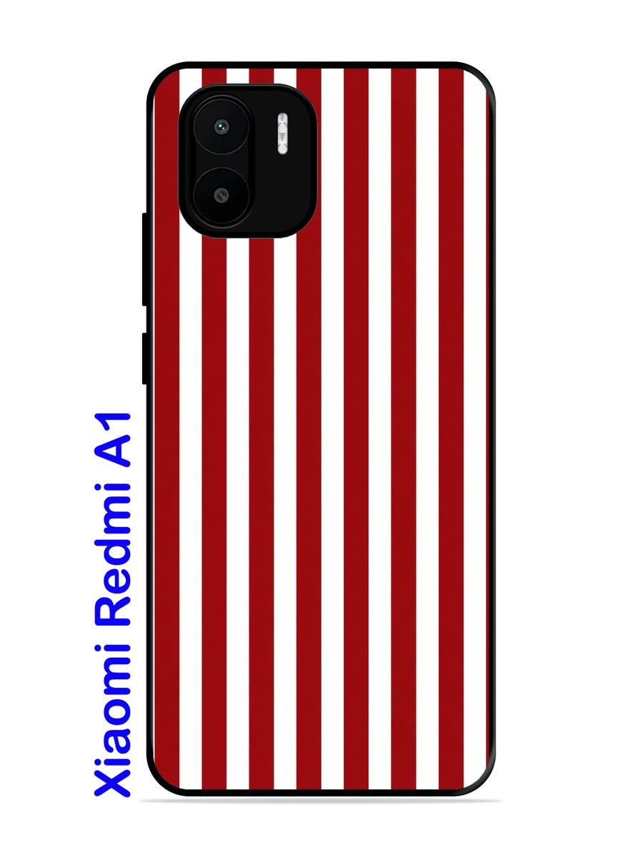 XIAOMI Redmi A1 Vertical Stripes Deep Red