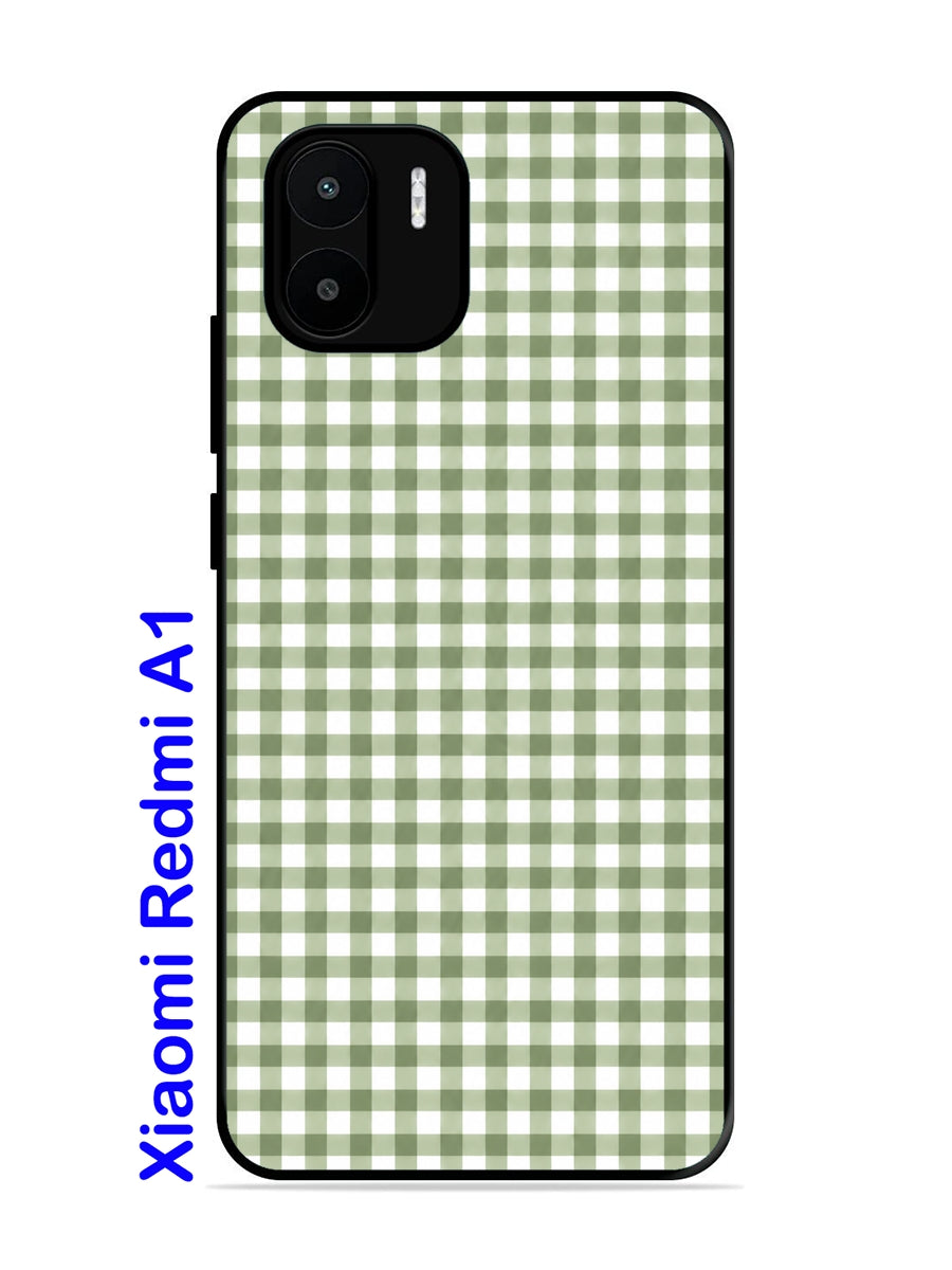 XIAOMI Redmi A1 Gingham Checks Sage Green