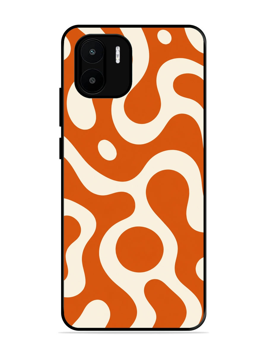 XIAOMI Redmi A2 Fluid wave pattern Orange