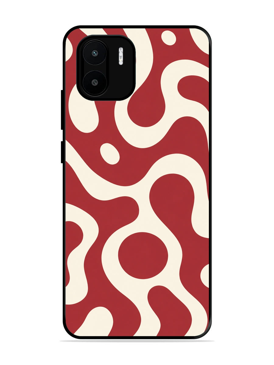 XIAOMI Redmi A2 Fluid wave pattern Red