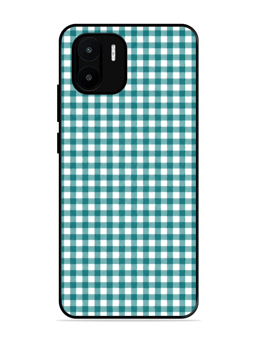 XIAOMI Redmi A2 Gingham Checks Teal Gree