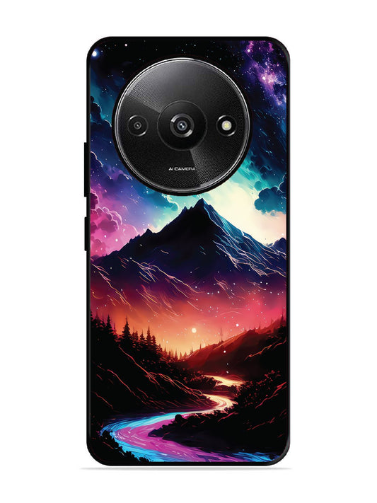 Xiaomi Redmi A3 2024 mountain-valley-Colorful-cloud-at-night