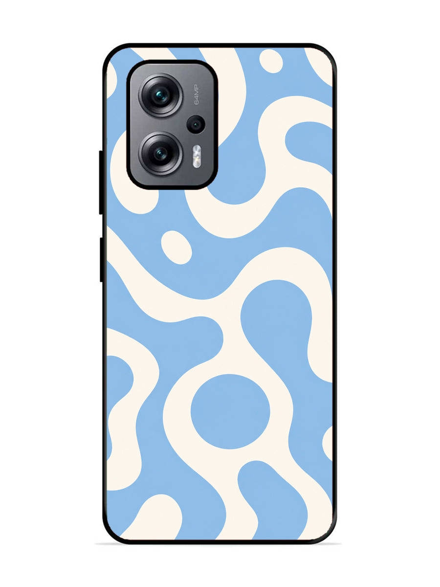XIAOMI Redmi K50i 5G Fluid wave pattern Sky Blue