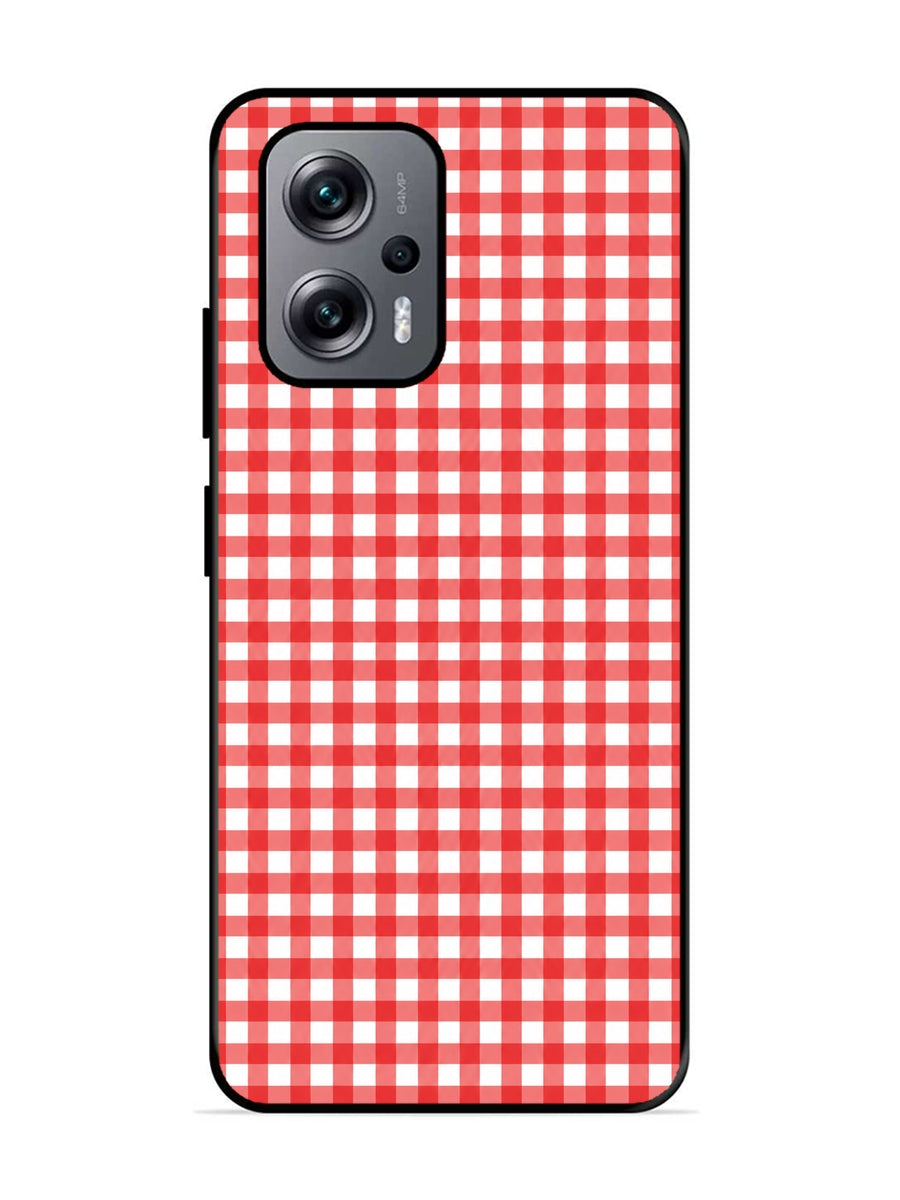 XIAOMI Redmi K50i 5G Gingham Checks Red