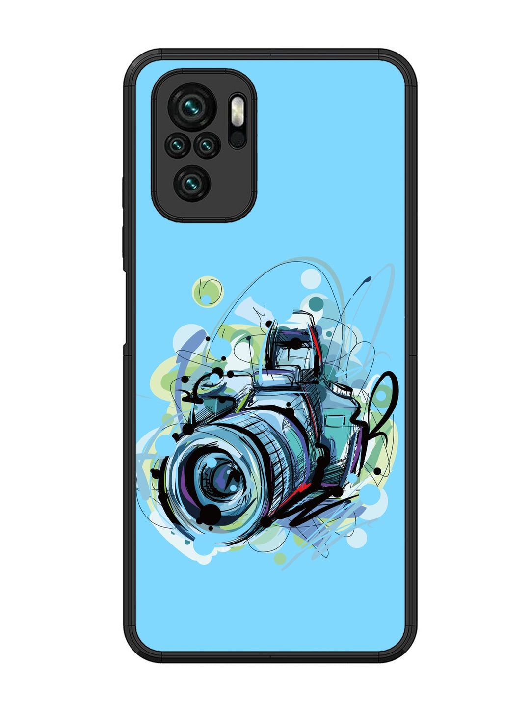 XIAOMI Redmi Note 10 Camera Blue Background