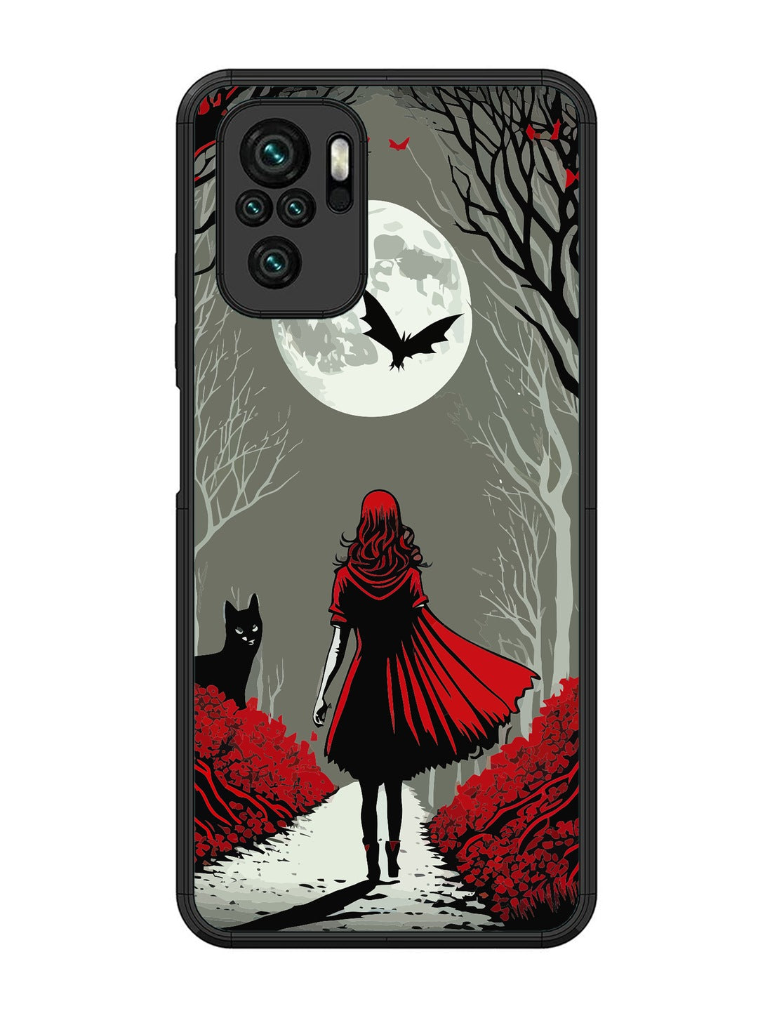 XIAOMI Redmi Note 10 Scarlet Girl in Red Forest