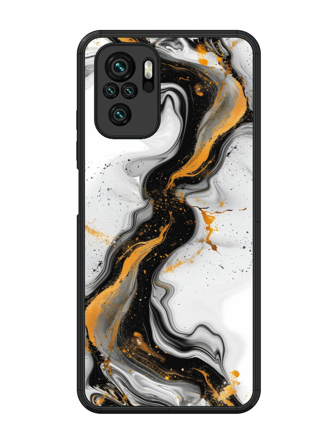 XIAOMI Redmi Note 10 Black And Golden Marble Essence