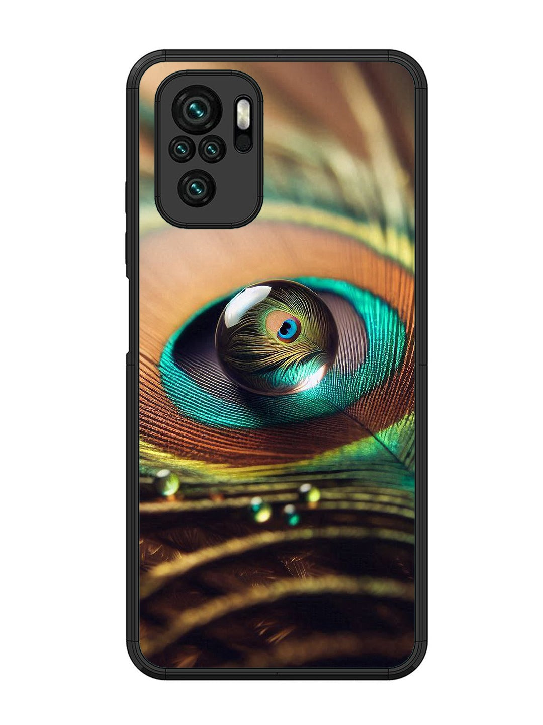 XIAOMI Redmi Note 10 Water Drop On Peacock Feather