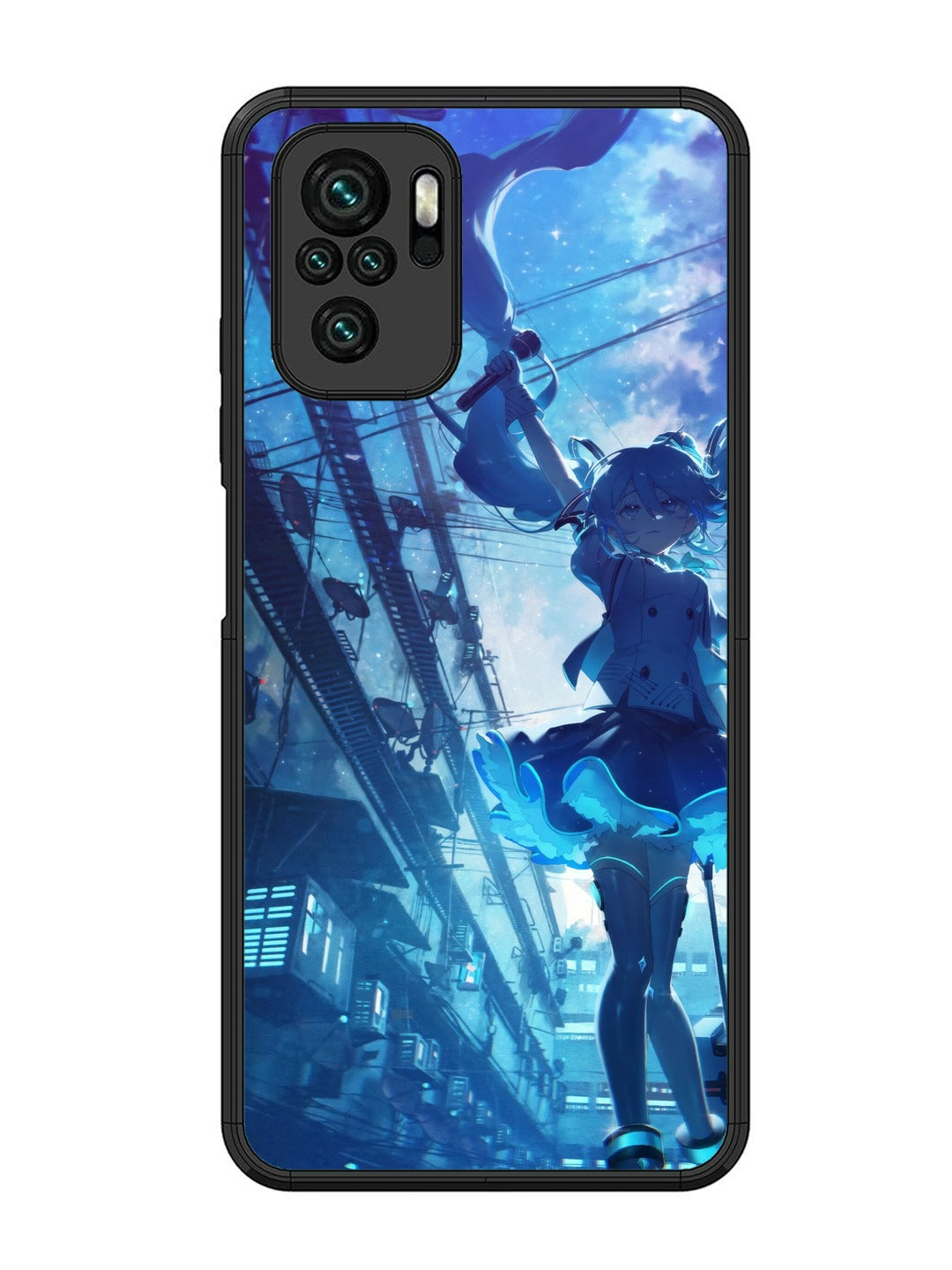XIAOMI Redmi Note 10 Hatsune Miku Anime Girl