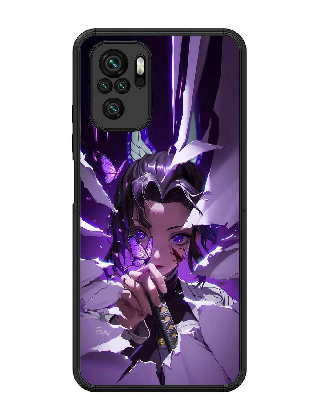 XIAOMI Redmi Note 10 Purple Butterfly Hashira