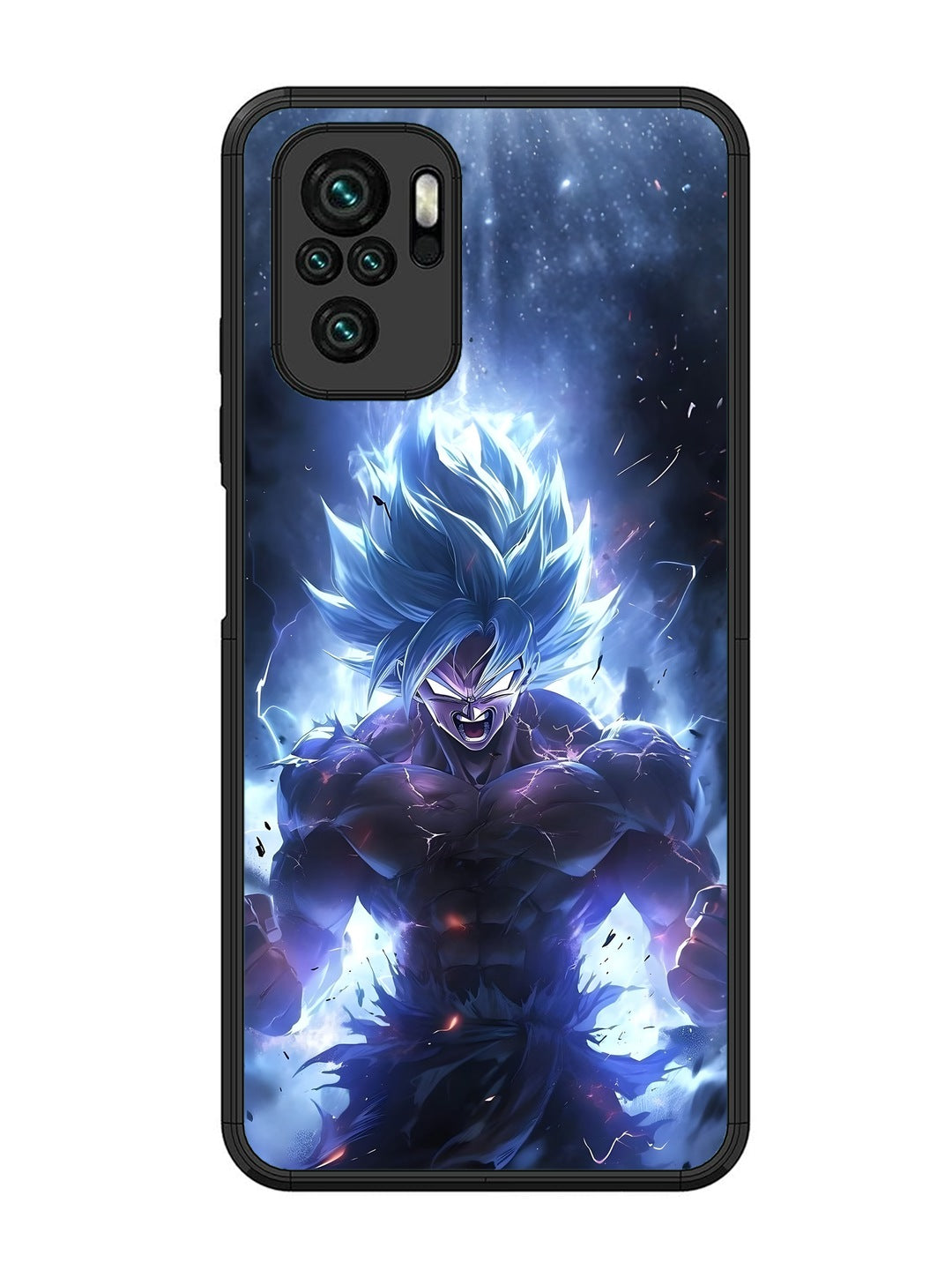 XIAOMI Redmi Note 10 Super Saiyan Blue and Angry