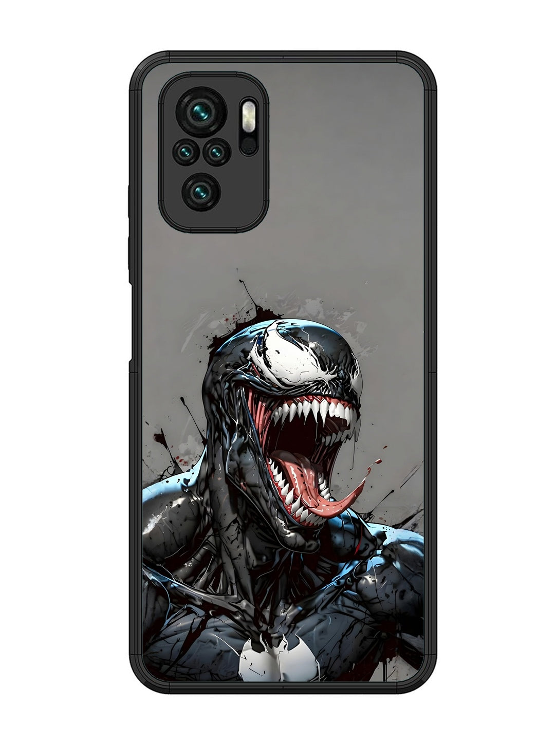 XIAOMI Redmi Note 10 Venom Symbiote Grin Art