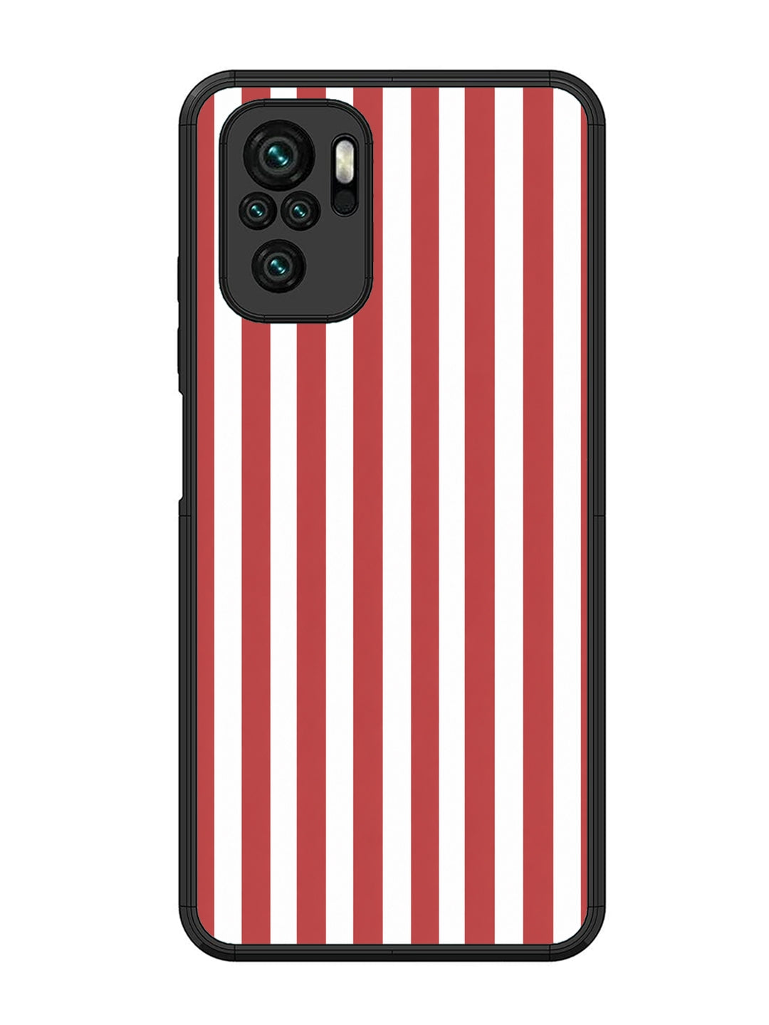 XIAOMI Redmi Note 10 Vertical Stripes Coral Red
