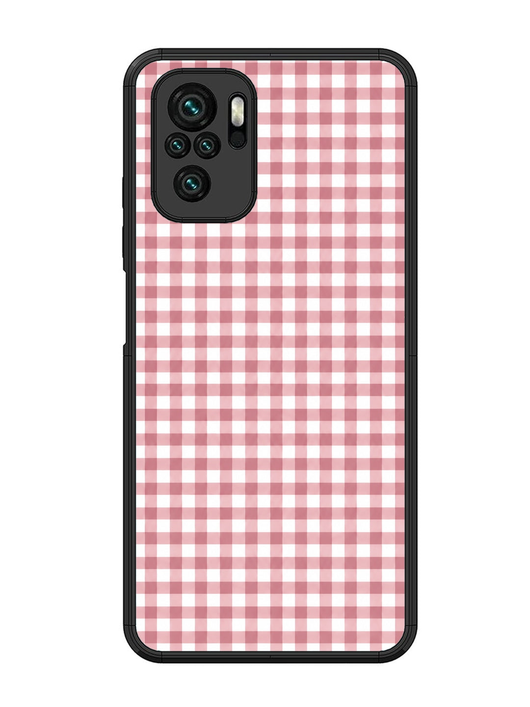 XIAOMI Redmi Note 10 Gingham Checks busty rose