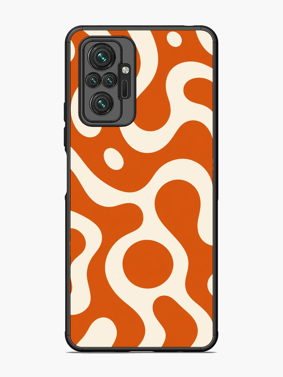XIAOMI Redmi Note 10 Pro Fluid wave pattern Orange