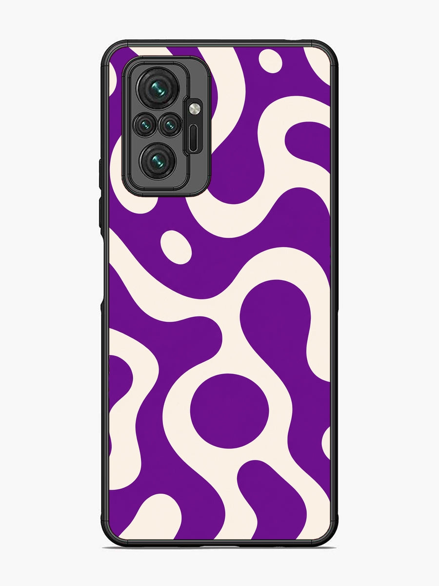 XIAOMI Redmi Note 10 Pro Fluid wave pattern Purple