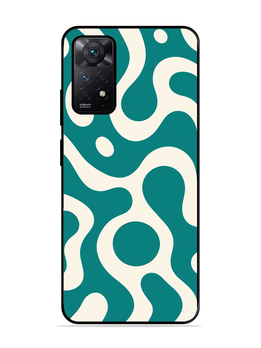 XIAOMI Redmi Note 11 4G Fluid wave pattern Teal Green